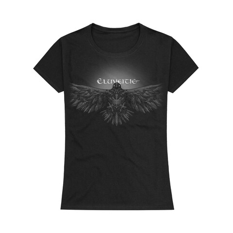 Black Raven von Eluveitie - Girlie Shirt jetzt im Eluveitie Store